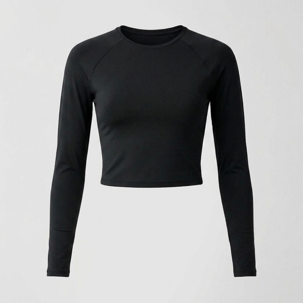 Luxe Crop Long Sleeve