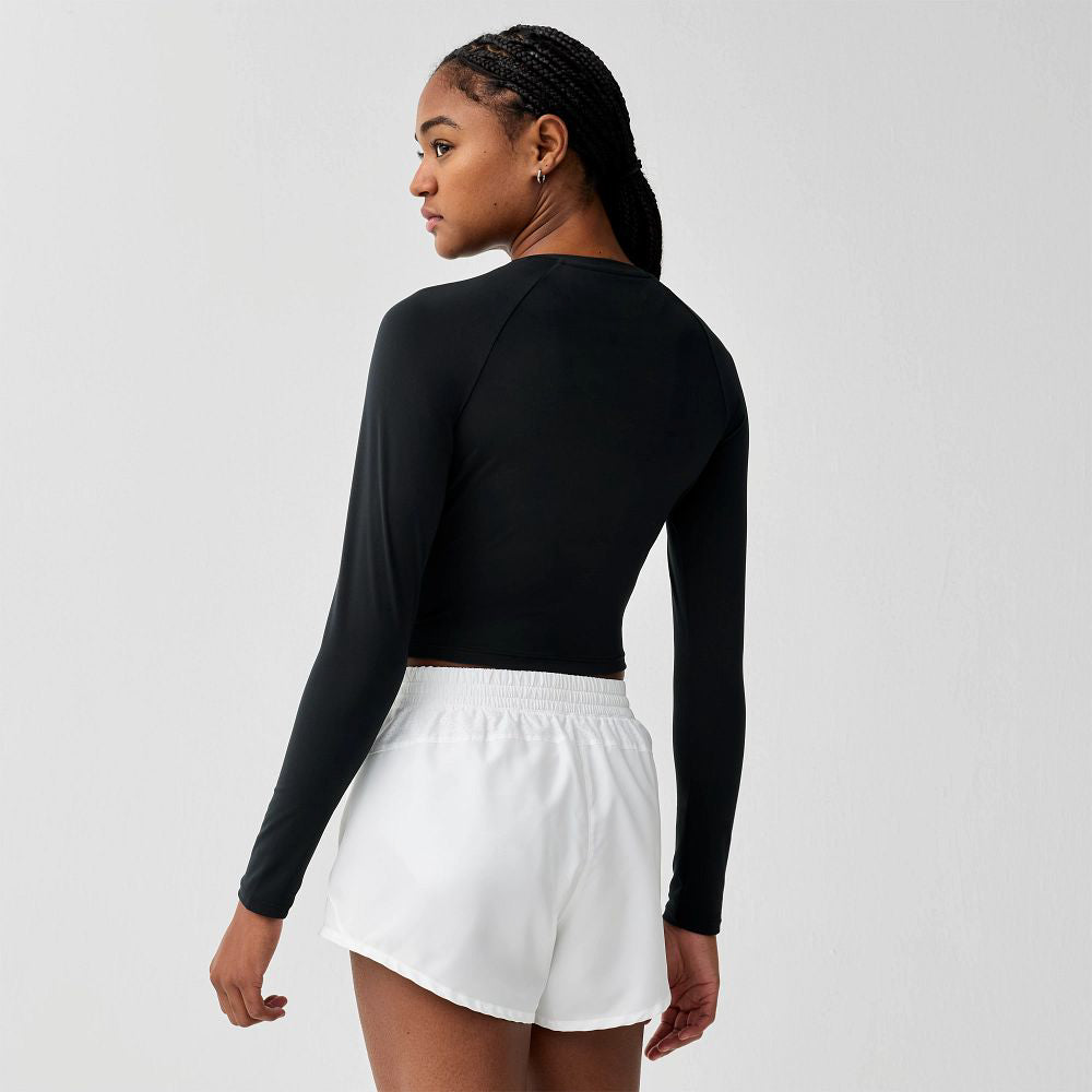 Luxe Crop Long Sleeve