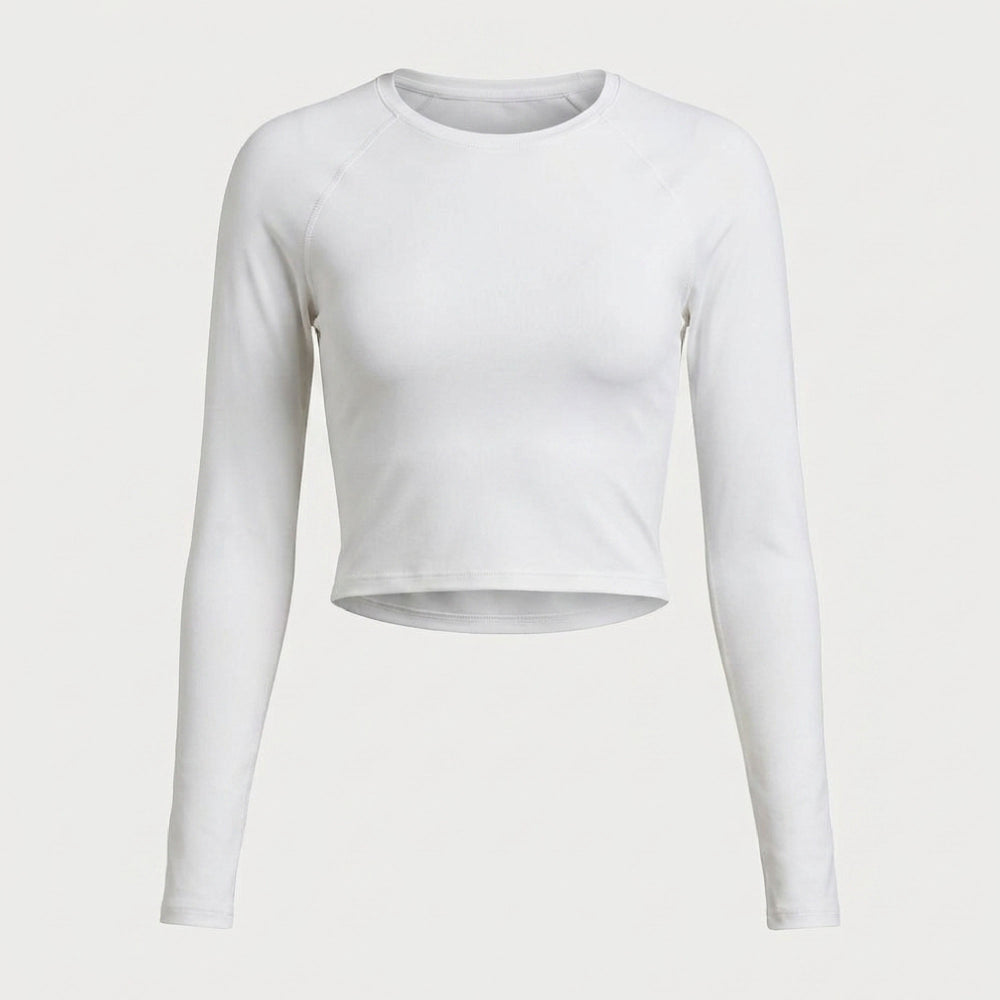 Luxe Crop Long Sleeve