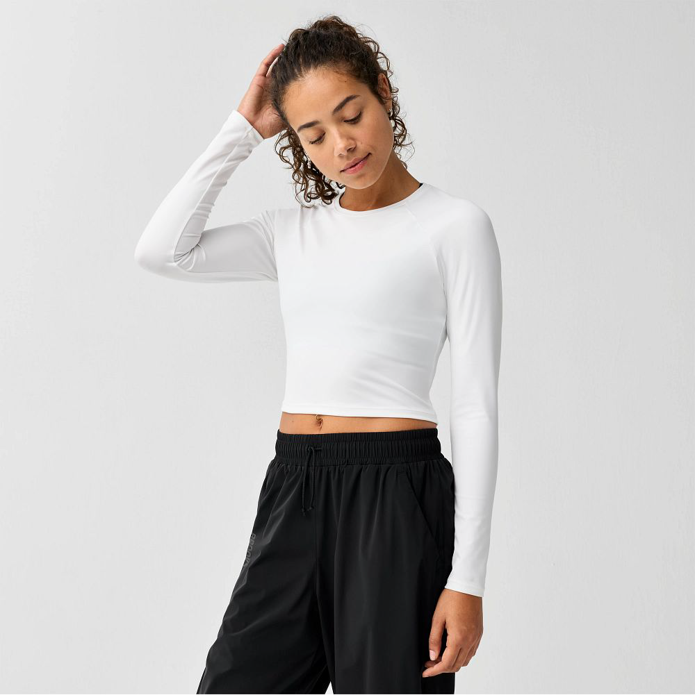 Luxe Crop Long Sleeve