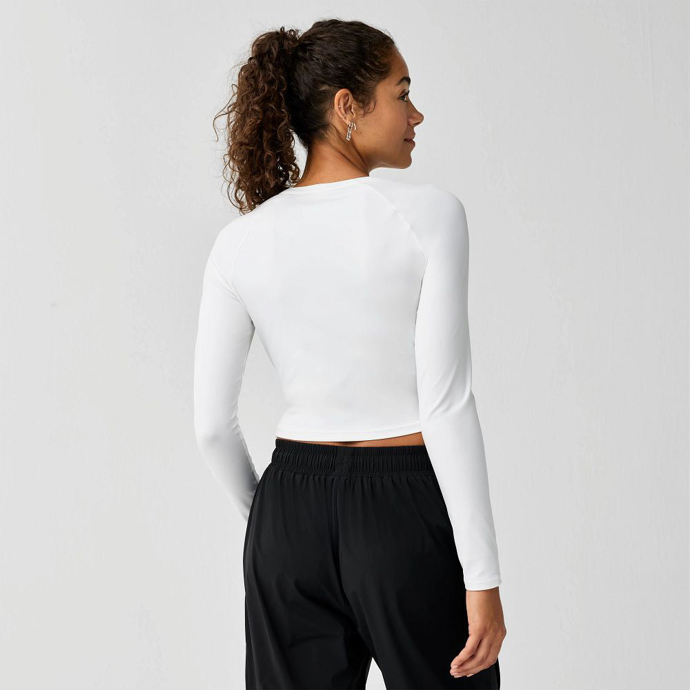 Luxe Crop Long Sleeve